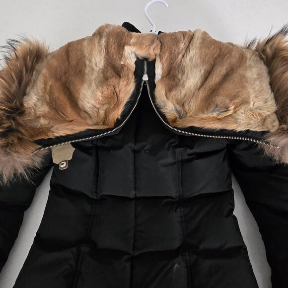 Mackage Adali Winter Coat, Size XS, Black - Picture 5 of 7